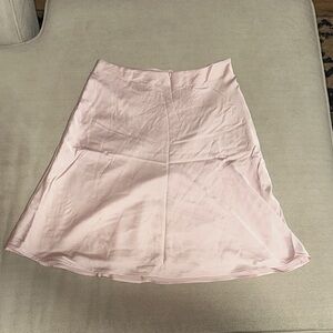 Express Light Pink A-Line Skirt